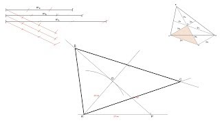 Triángulo dadas sus tres medianas [upl. by Judye]