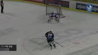 Daniels Mūrnieks 2 Goals vs SG Cortina Hafro 29102024  Alps Hockey League [upl. by Auqinihs467]