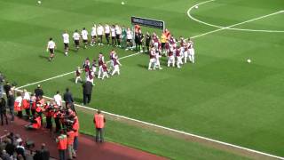 West Ham Intro Song  Im forever blowing bubbles LYRICS IN DESCRIPTION 02042011 [upl. by Fesuoy368]