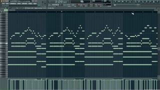 Beautiful Slow Rampb Piano Beat In Fl Studio [upl. by Mick]