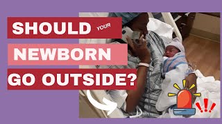 When can newborn babies go outside Pediatrician shares [upl. by Arodnap]