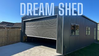 I have built my DREAM SHED in my backyard from BestSheds [upl. by Trilbee]