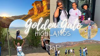 TRIP TO GOLDEN GATE HIGHLANDS STUNNING VIEWS  MORE UFS STUDENT [upl. by Yrnehnhoj903]