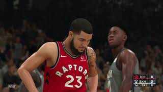 Raptors vs Nets Full Game Highlights  NBA Feb 12th 2020  Toronto vs Brooklyn NBA 2K [upl. by Leribag798]