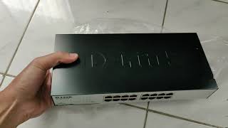 Pemasangan dan Konfigurasi Switch 16 Port DLink DES1016D [upl. by Onileva]