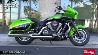 Pro Pipe Chrome for 2012 Kawasaki Vulcan 1700 Vaquero [upl. by Elvin]