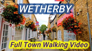 Wetherby Full tour of Wetherby UK Walking Tour Virtual Tour gimbalwalkwithme [upl. by Lorak]