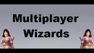 Multiplayer Wizards GamePlay made by Archor WrightGames [upl. by Vick]