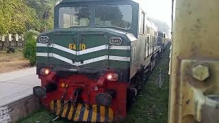 Peshawar Cantt to Rawalpindi Train Journey on Jaffar Express Pakistan Railways [upl. by Otha144]