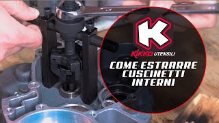 Come estrarre cuscinetti interni  Kikko Utensili [upl. by Drida861]