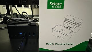 USB C Docking Station by Selore amp SGlobal [upl. by Schechter]