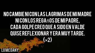 MUY TARDE  LETRA SANTA GRIFA [upl. by Grefer]