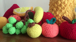 Frutas a crochet [upl. by Ekle]