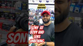 Sony camera unboxing [upl. by Hakeber]