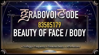 Grabovoi Numbers for BEAUTY OF FACE AND BODY  Grabovoi Sleep Meditation with Grabovoi Codes [upl. by Airtap]