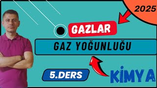 Gaz Yoğunluğu  Gazlar  11 Sınıf Kimya  5Ders [upl. by Drud]