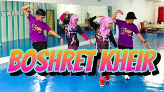 BOSHRET KHEIR  DANCE WORKOUT  AERODANCE  CIKGU SANY [upl. by Rita]