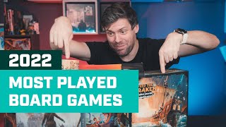 Most Played Board Games of 2022 [upl. by Carmelle]