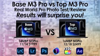 Base M3 Pro 1114 vs Top M3 Pro 1218  400 Upgrade  Results will surprise you [upl. by Skipper]