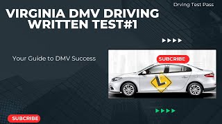 VIRGINIA DMV DRIVING WRITTEN TEST1 [upl. by Isis722]