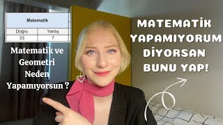 Matematik Çalışıyorum Ama Artmıyor Diyorsan Bunları Sakın Yapma❗️15 Netten 30 Nete Nasıl Çıktım [upl. by Atikihc]