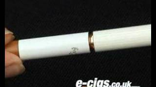 e cig  Replacing the battery on the mini e cigarette [upl. by Anamor]