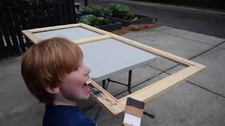 DIY Screen Door Family Project [upl. by Creedon864]