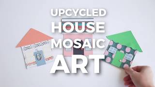 Upcycled House Mosaic Art [upl. by Lipkin]