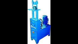 AC hose crimping machine Hydraulic [upl. by Wilbur505]