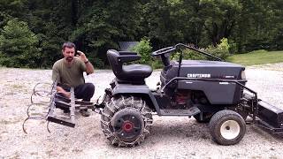 Agri Fab Cultivator Review And Demonstration [upl. by Werdma]