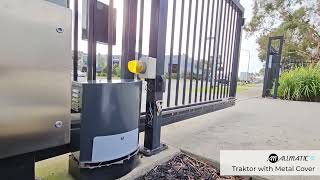 GLOBAL ACCESS X ALLMATIC  Traktor 230V Sliding Gate Operator [upl. by Adnilim]