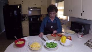 Broccoli and Sweet Bell Peppers Quiche [upl. by Nizam]