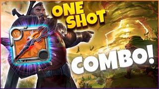 Firestorm Oneshot COMBO Solo Blazing Staff in Albion Online [upl. by Lorna]