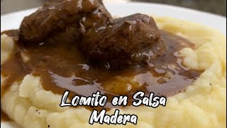 Lomito en salsa madera🎄😋 [upl. by Castra]