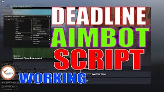 Deadline Script New  Aimbot  Silent Aim And ESP  Working Roblox Scripts [upl. by Florio752]