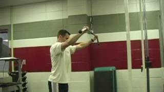 Straight Arm Pulldowns [upl. by Nolyak]