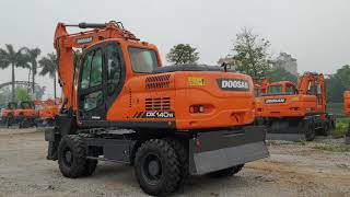 Máy xúc Doosan 140W mới 100 kim cơ Lh 0918 526 526 [upl. by Yecram]