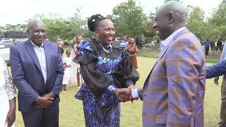 Mapenzi wewe Watch how Dp Gachagua and his wife were received by Juja MP [upl. by Nagap]