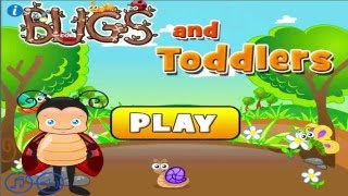 Bugs and Toddlers Free Preschool Learning Games for Boys and Girls [upl. by Rehtul]