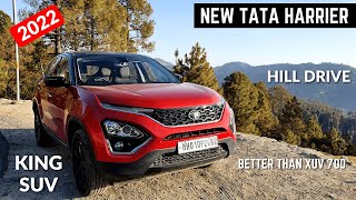 Tata Harrier 2022 on Hills  Rs 25 Lakh Premium SUV Full Detailed Review  Harrier Pros and Cons [upl. by Letnwahs]