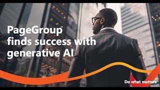 PageGroup is revolutionizing recruitment with generative AI [upl. by Sidney]