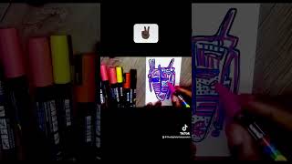 ACEO art Trading CARD  Easy Painting Technique For Beginners [upl. by Jannery]