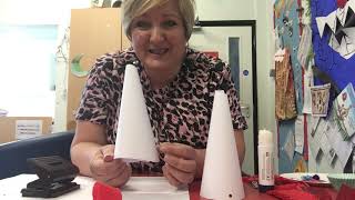 How to Make a Hat for VE Day with Mrs Preston [upl. by Neelyam354]