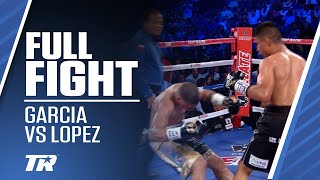 Mikey Garcia Stops Juan Manuel Lopez In Four  FULL FIGHT [upl. by Sabanrab417]