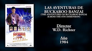 Extractos del DVD  Las aventuras de Buckaroo Banzai 1984 Llamentol [upl. by Giardap887]