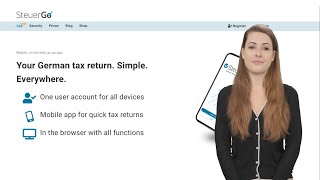 Step by step through the tax return with SteuerGo [upl. by Akers]