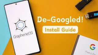 GrapheneOS Install Guide  Google Pixel  DeGoogle that device [upl. by Seuqirdor634]