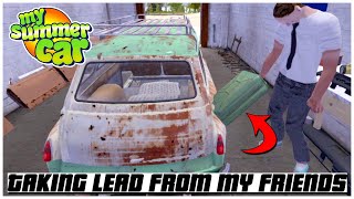 TAKING LEAD FROM MY FRIENDS MY SUMMER CAR MULTIPLAYER 2023  Ogygia Vlogs🇺🇸 [upl. by Issim]