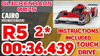 Asphalt 9  GLICKENHAUS 007S Grand Prix Round 5  0036439  2⭐ Touchdrive Instructions [upl. by Atihana]