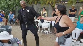 Cop Becomes the Life of the Party With His Impressive Salsa Dancing [upl. by Sirrom996]